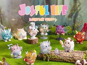 Amazon | POPMART INSTINCTOY Monster Fluffy Joyful Life シリーズ 9